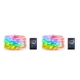 thumbnail image 4 of Inteprter Smart APP Control USB LED String Light Lámpara de luces de hadas a prueba de agua 10W 10m/100 luces 2Conjunto, 4 of 6