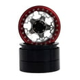 thumbnail image 3 of 2.2 Inch Heavy Duty Wheel Rim Alloy /10 Crawler Replacement Red, 3 of 7