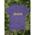 thumbnail image 3 of The Best Mom Ever Shaped T-Shirt Women -Image by Shutterstock, Female x-Large, 3 of 4