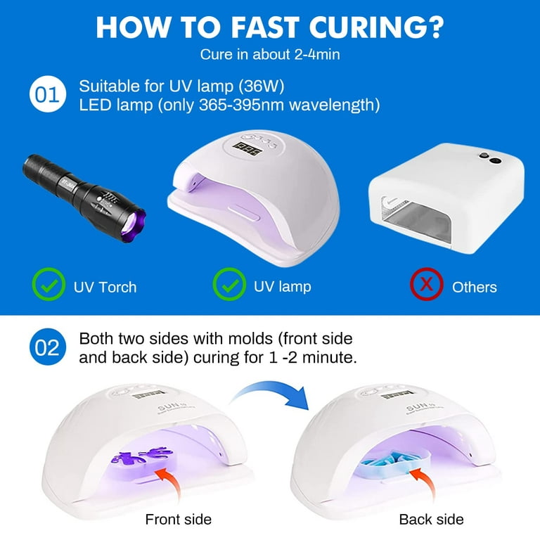  UV lamp for resin, portable UV resin lamp, fast curing