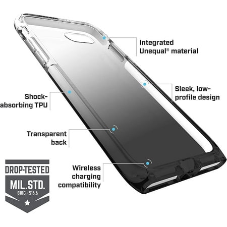 BodyGuardz - Harmony Case for Apple iPhone 7/8, Extreme Impact and Scratch Protection for iPhone 7 / iPhone 8 (Shade)