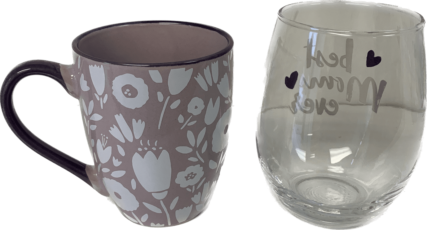 Be Rooted Early Mornings & Late Nights Coffee Mug & Wine Glass Set