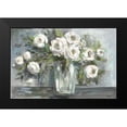 thumbnail image 2 of Tre Sorelle Studios 24x17 Black Modern Framed Museum Art Print Titled - Soft Blooms Still Life, 2 of 5