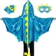 thumbnail image 1 of Conjunto de disfraz de dragón para niños IROLEHOME con máscara y guantes, 1 of 6