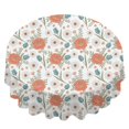 thumbnail image 2 of Pioneer Flower Floral Print Pattern Round Tablecloth 60 X 60 Inch, Wrinkle Resistant Wipeable Table Cloth for Kitchen Dining Picnic Patio Party, 2 of 6