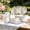 Pure White, variant on British series high-end tea set, elegant European royal style European-style teapot and teacup afternoon tea set, a Mother's Day gift, holiday gift, birthday gift, wedding gift, housewarming gift for