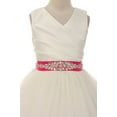 thumbnail image 2 of Flower Girl Dress Communion Bridesmaid Mix & Match for Little Girl Ivory Navy 6 276CB, 2 of 3