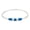 Blue, variant on Rechargeable Illuminated Pet Collar with USB Port,Features Slow,Fast and Constant Light Modes,Fits Neck Sizes for All Dogs&Cats,Waterproof LED Strip for Rainy Walk