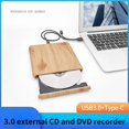thumbnail image 3 of USB3.0 Type-C External DVD Drive Rewriter Reader Writer Burner Portable DVD Optical Drive Player ,Latest USB 3.0 Tech, 3 of 6