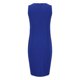 thumbnail image 5 of Puntoco Vestido De Manga Corta Con Cuello En V, Vestido Con Cuello En V Para Mujer Azul M, 5 of 6