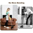 thumbnail image 7 of XXXFLOWER 54" Long Handle Heavy Duty Steel Dustpan with Broom and Dustpan (Black, Brown), 7 of 7