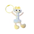 thumbnail image 5 of Handmade Crochet Alphabet A-Z Cute Keychain Cartoon Key Ring Letter Keychains For Women Gift For Friends Birthday, 5 of 8
