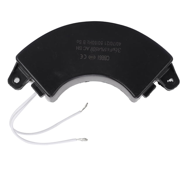 Condensador Del Generador CBB61, 450V, 36UF Condensador Generador De Gasolina Forma De Media Luna 50/60Hz Para Iniciar Y Ejecutar Generadores De Gasolina