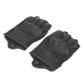 thumbnail image 2 of BOROCO Guantes de Moto de Medio Dedo, Guantes Antideslizantes Transpirables con Pantalla táctil para Motocicleta, Escalada, Senderismo(M), 2 of 14