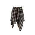 thumbnail image 2 of Vintage Plaid Asymmetrical Skirt | High-Waist Slim Fit | Trendy & Chic Must-Have, 2 of 5