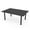 Asian Night w/Matte Black Base with Electric, variant on 6x4 Rectangular Conference Table  Post Legs Electric And Data