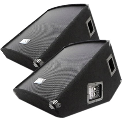 Seismic Audio Pro Audio SA-15MT 2-way Floor Standing Speaker, 300 W RMS, Black