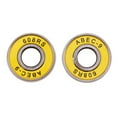 thumbnail image 3 of 8pcs/set Skate Bearings, 608 ABEC Bearings for Skate/Skateboard/Longboard/Roller Skate Bearings 8mm X 22mm X 7mm - Yellow, 28x8x7mm, 3 of 10