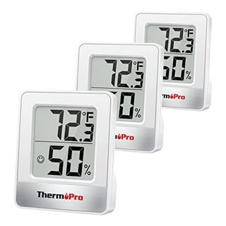 ThermoPro TP55 Digital Hygrometer Thermometer with Jumbo Touchscreen and  Backlight, Indoor Temperature Humidity Monitor with Humidity Gauge  Temperature Metre by ThermoPro - Shop Online for Homeware in Turkey