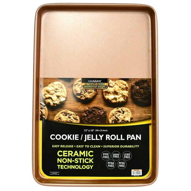 Cookie Sheet Ultimate 15" x 10" Rose Gold Granite