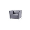 thumbnail image 1 of Sandy Wilson Home Camilla Chaise Moderne du Milieu du Siècle Gris Clair, 1 of 10