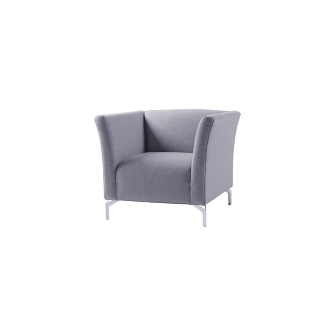 Sandy Wilson Home Camilla Chaise Moderne du Milieu du Siècle Gris Clair