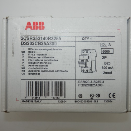 ABB DS202C Series Current Circuit Breaker 2CSR252140R3255 - Walmart.com