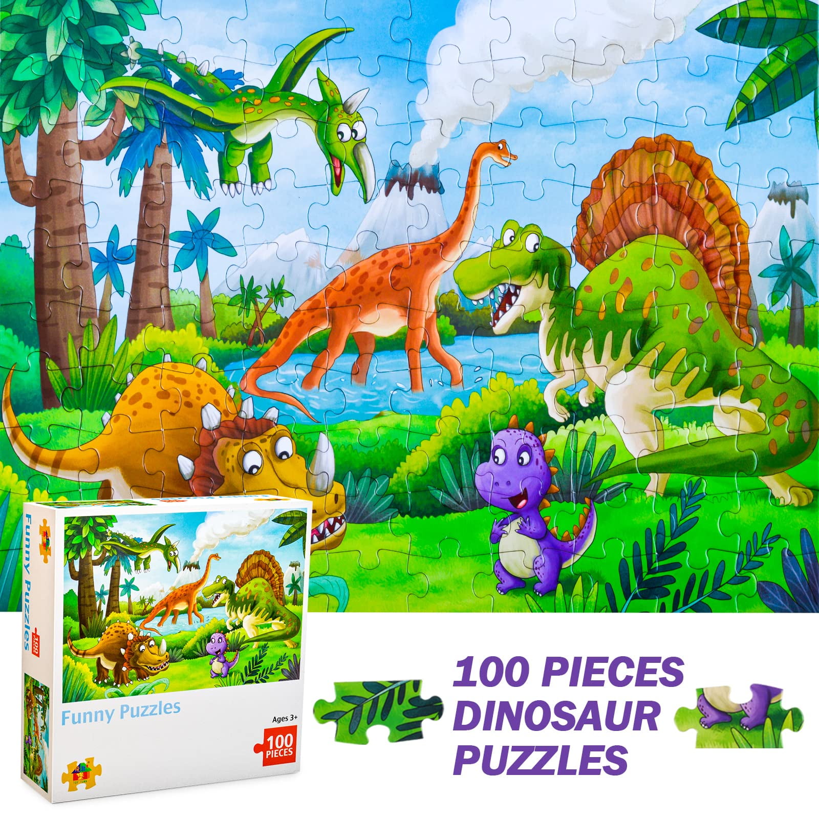 lucyzero-dinosaur-jigsaw-puzzle-for-kids-3-4-5-6-7-year-old-boys-100