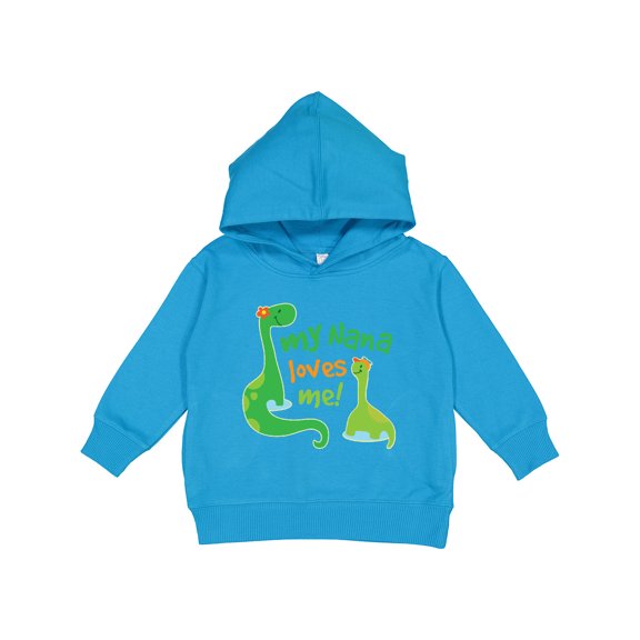 Inktastic My Nana Loves Me Grandson Toddler Hoodie