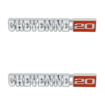 Brothers Trucks 04-593 Fender Emblems Pair - Cheyenne 20