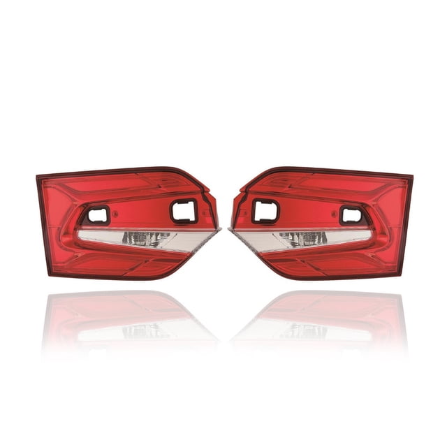 Tail Light Assembly - Compatible/Replacement for '18-23 Honda Odyssey - Inner On Liftgate - Pair, Left Driver + Right Passenger Set - 34150THRA01, 34155THRA01 CAPA