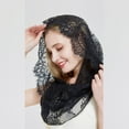 thumbnail image 2 of Fgnfyis Spanish Style Traditional Lace Headband for Women Elegant Headdress Chapel Black One Size, 2 of 5