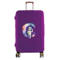 thumbnail image 1 of Travel Luggage Cover Baggage Suitcase Protector Washable Reusable Dustproof Scratch-proof Suitcase Cover Astronaut Print Pattern 8astronaut letterC S, 1 of 6