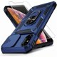 thumbnail image 1 of Chenchen for iPhone X Case/iPhone Xs Case, Slide Lens Cover, HD Screen Protector, Military Grade Drop Protection, Magnetic Rotated Ring Holder Kickstand Protective Phone Case (Navy Blue), 1 of 1