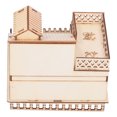 thumbnail image 5 of Villa OrnamentInnovative House Ornament Wood Wood Villa Model House Model Rugged and Tough, 5 of 5