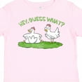 thumbnail image 4 of Inktastic Hey, Guess What? Chicken Butt Boys or Girls Toddler T-Shirt, 4 of 5