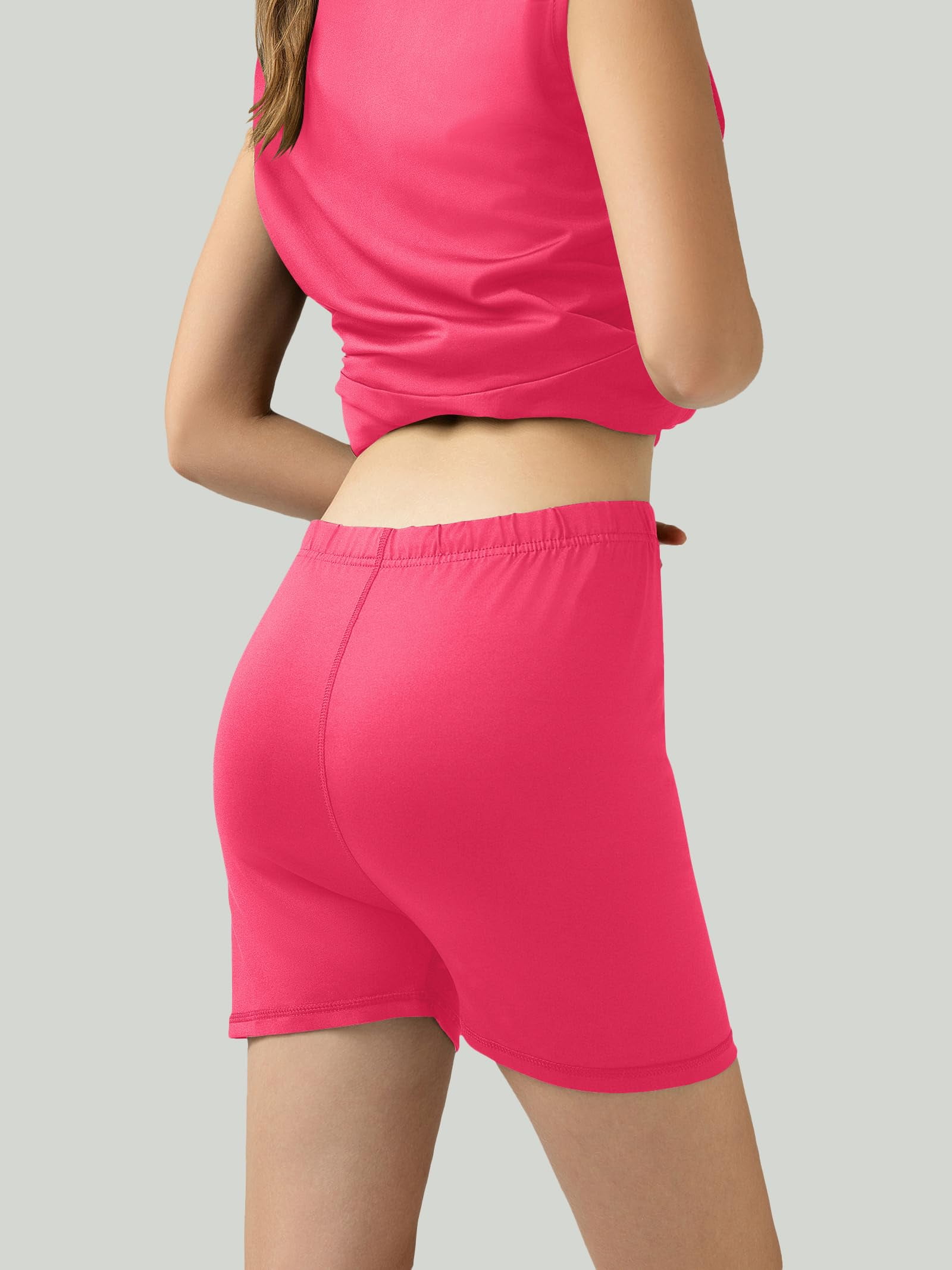 Golf Tennis Dresses, Women Athletic Dress with Separate Shorts, V Neck Sleeveless Workout Dresses Solid Color M