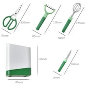 Kitchen Appliances Clearance Sale 5 Piece Kitchen Gadget Set Multifunctional Peeler Fruit Knife Beater Scissors Combination Tool Set