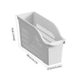 thumbnail image 3 of EGNMCR Desktop Organizer Bathroom Kitchen Fruit Vegetable Refrigerator Fresh Storage Basket Snacks Sundries Plastic Storage Basket Material Thick Fruit and Vegetable Organizer, 3 of 6