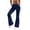 *Navy, variant on ClodeEU Women's High Waist Stretch Flare Leg Pants,Soft Slim Bootcut Yoga Trousers with Pockets Gray,Women's Plus XXL