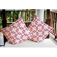 thumbnail image 4 of 16" x 16" Simply Daisy Mid Century Indoor/Outdoor Throw Pillow, Orchid, 4 of 4