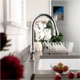 thumbnail image 3 of Houzer Platus 30 in White Fireclay Apron Front Farmhouse Single Bowl Kitchen Sink - PTS-4100 WH, 3 of 8
