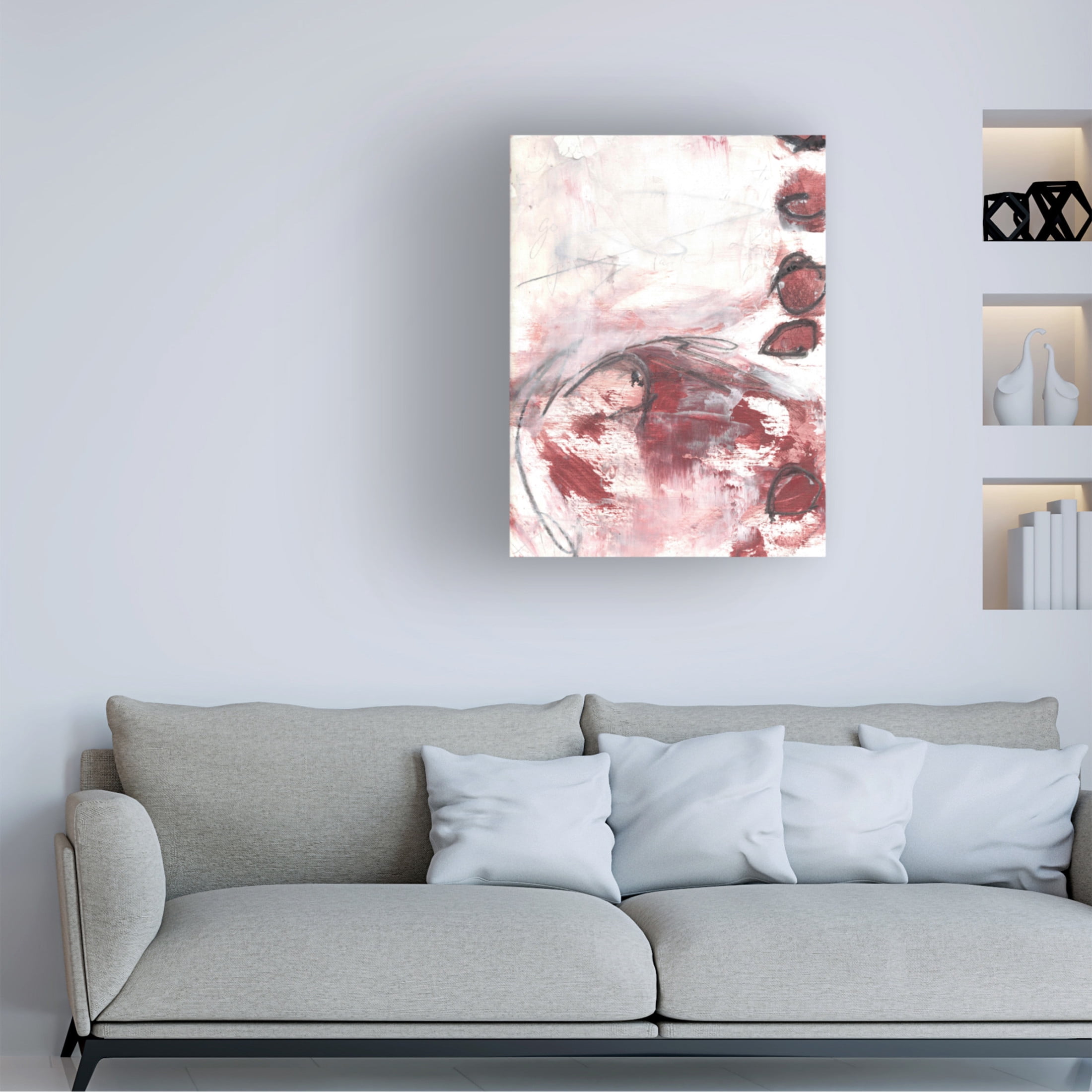 Canvas Wall Art - Deb Chaney 'Be Brave' Wall Art for Living Room, Bedroom, or Office Décor by Trademark Fine Art - 14 x 19 Inches