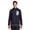Ebony Heather, variant on Reebok Men's and Big Men's Freedom Mock Neck Snap Pullover Sweatshirt, Sizes S-3XL