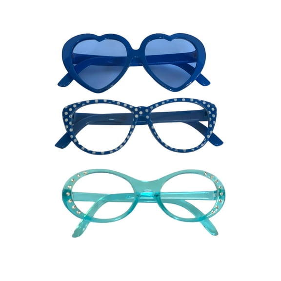 18 Inch Doll Glasses- 3 Pack Doll Glasses for 18 Inch Fashion Girl Dolls