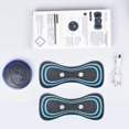 thumbnail image 1 of HLONKNeck Massager Mini Electric Neck Massage EMS Cervical Back Vertebra Massage Patch 8 Modes Relieve Relax Muscle Fatigue Tools, 1 of 9