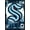 Black Framed Version, variant on NHL Seattle Kraken - Maximalist Logo 23 Wall Poster, 22.375" x 34"