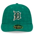 thumbnail image 2 of Men's New Era Kelly Green Detroit Tigers St. Patrick's Day Low Profile 59FIFTY Fitted Hat, 2 of 6