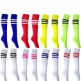 thumbnail image 3 of Calcetines de fútbol para niños adultos, duraderos, calcetines de fútbol de tubo largo para animadoras de estudiantes zuqiuwa, 3 of 5