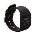 thumbnail image 1 of getDigital Binary Wrist Watch for Professionals with LED Lights - A Black Digital Clock That depicts The time as Binary Code, 1 of 4